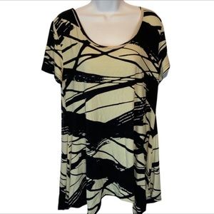 Nandashe tunic soft & stretchy top NWT